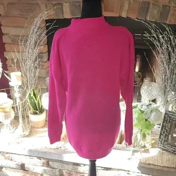 Rare Capiando sweater by t. Dalton. 50% Angora Rabbit 35% Lambs Wool 15% Nylon - Picture 2 of 4